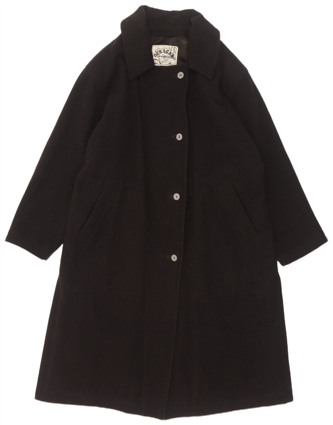 Ouragan Dame Yachting Oversized Overfrakke IT 44 Medium Sort Uld