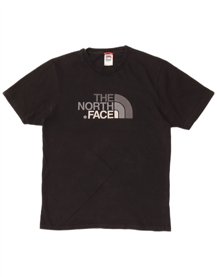 The North Face Herre grafisk T-shirt Top Lille sort bomuld