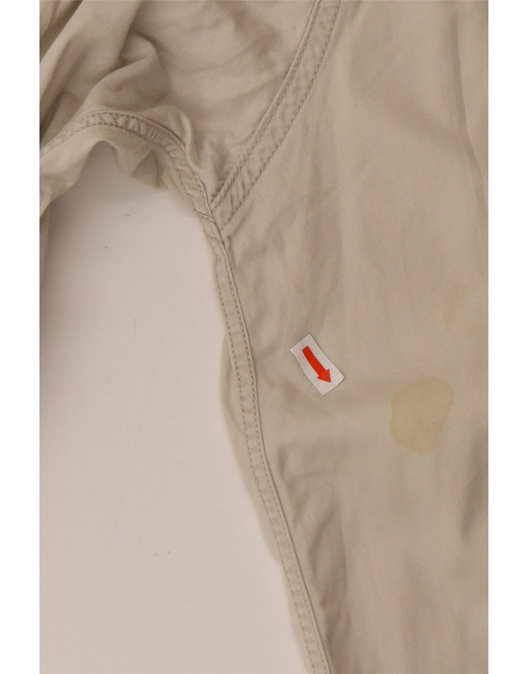 LEE herreskjorte stor beige bomuldswestern