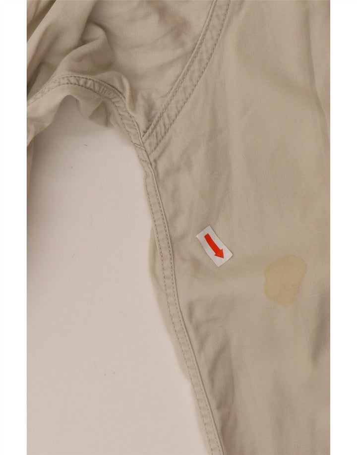 LEE herreskjorte stor beige bomuldswestern