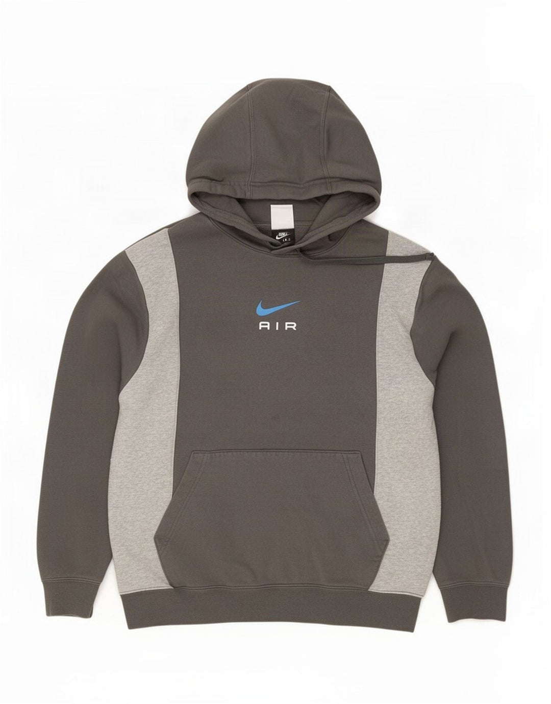 Nike Herre hættetrøje Jumper Medium Grey Colourblock Bomuld