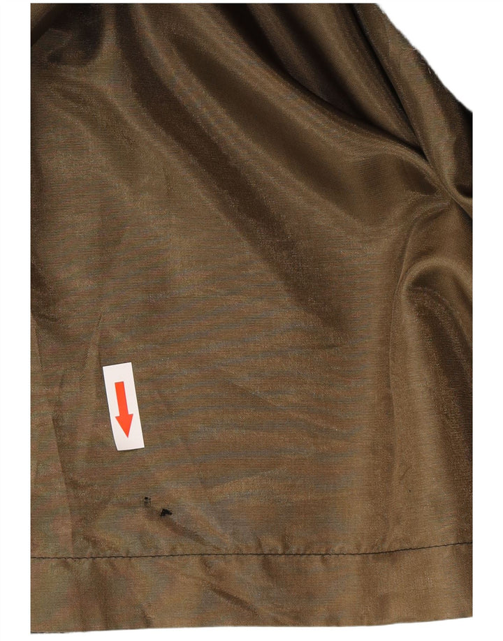 Guld af Michael H Dame Loose Fit Overfrakke UK 12 Medium Green Wool