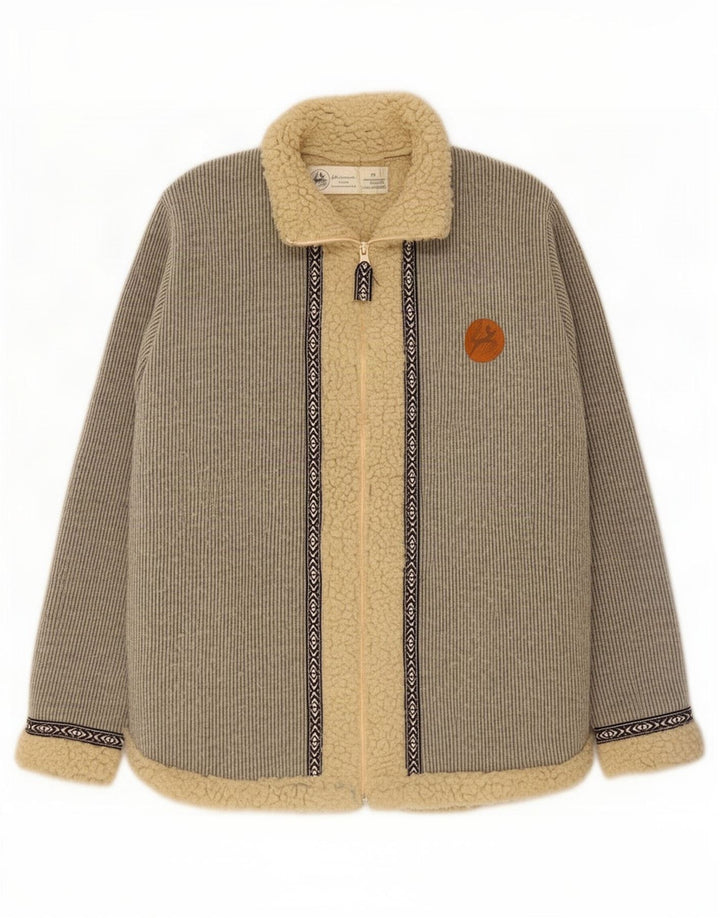 Lapponia Herre Sherpa Jacket UK 42 XL Grå Geometrisk Polyester