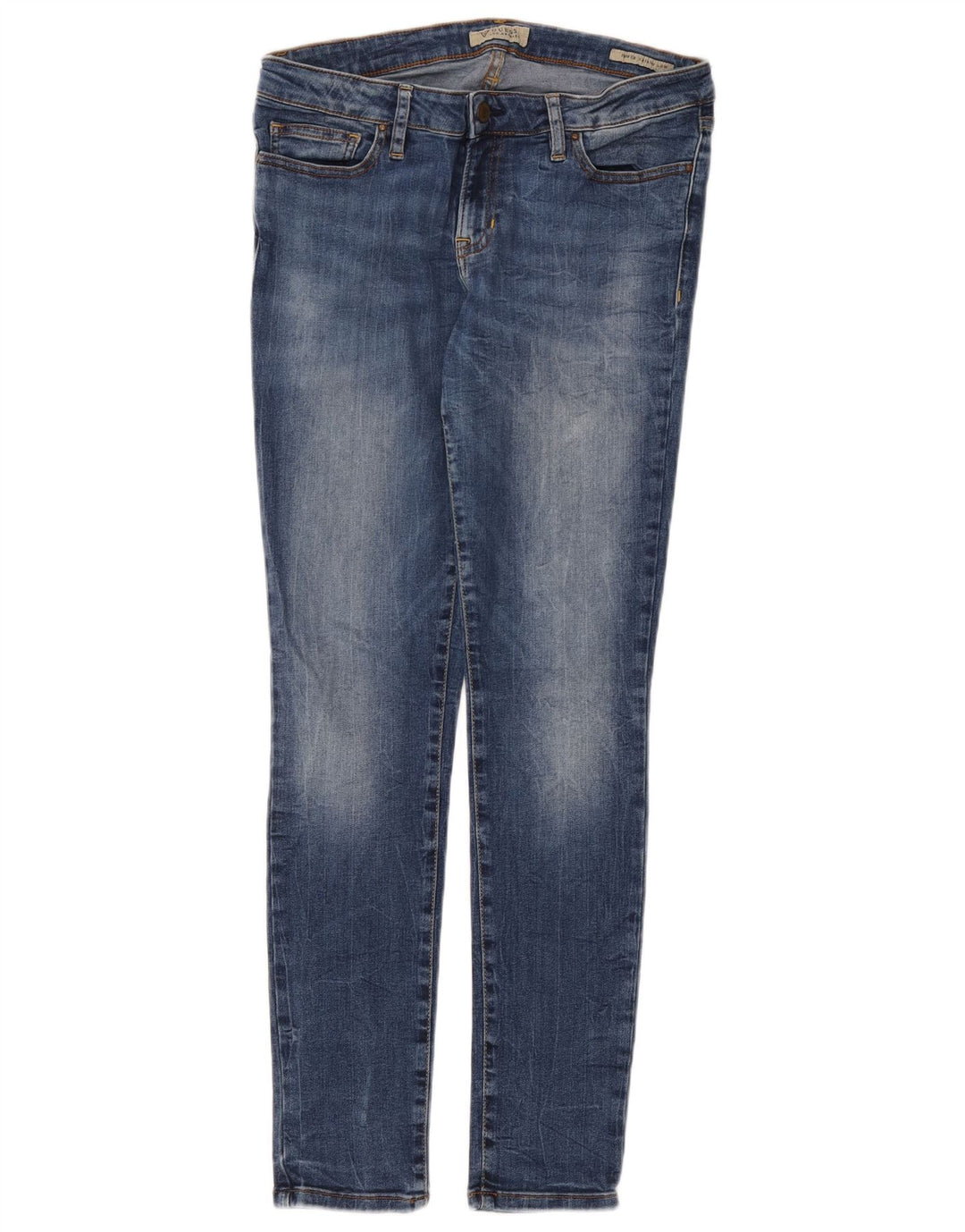 GUESS Skinny Jeans til kvinder W31 L30 Blå Bomuld
