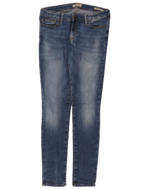 GUESS Skinny Jeans til kvinder W31 L30 Blå Bomuld