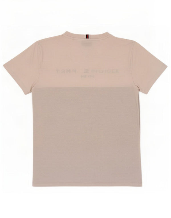 Tommy Hilfiger Boys Graphic T-Shirt Top 15-16 Years Grey Colourblock