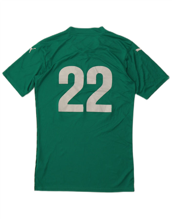 PUMA Herre grafisk T-shirt Top Lille grøn geometrisk polyester