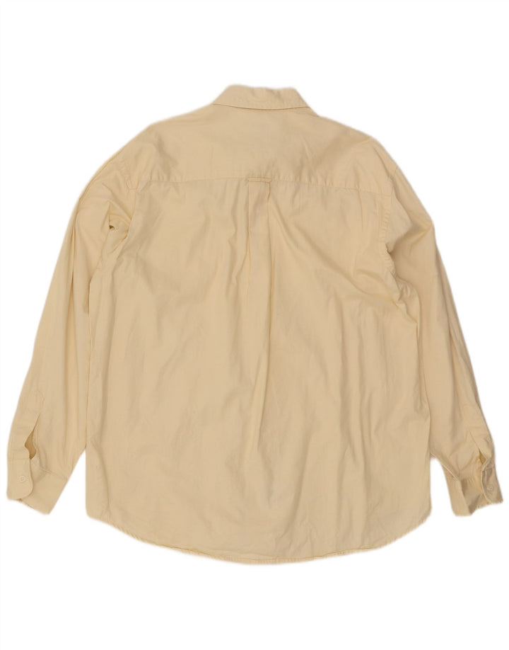 Carrera herreskjorte XL gul bomuld