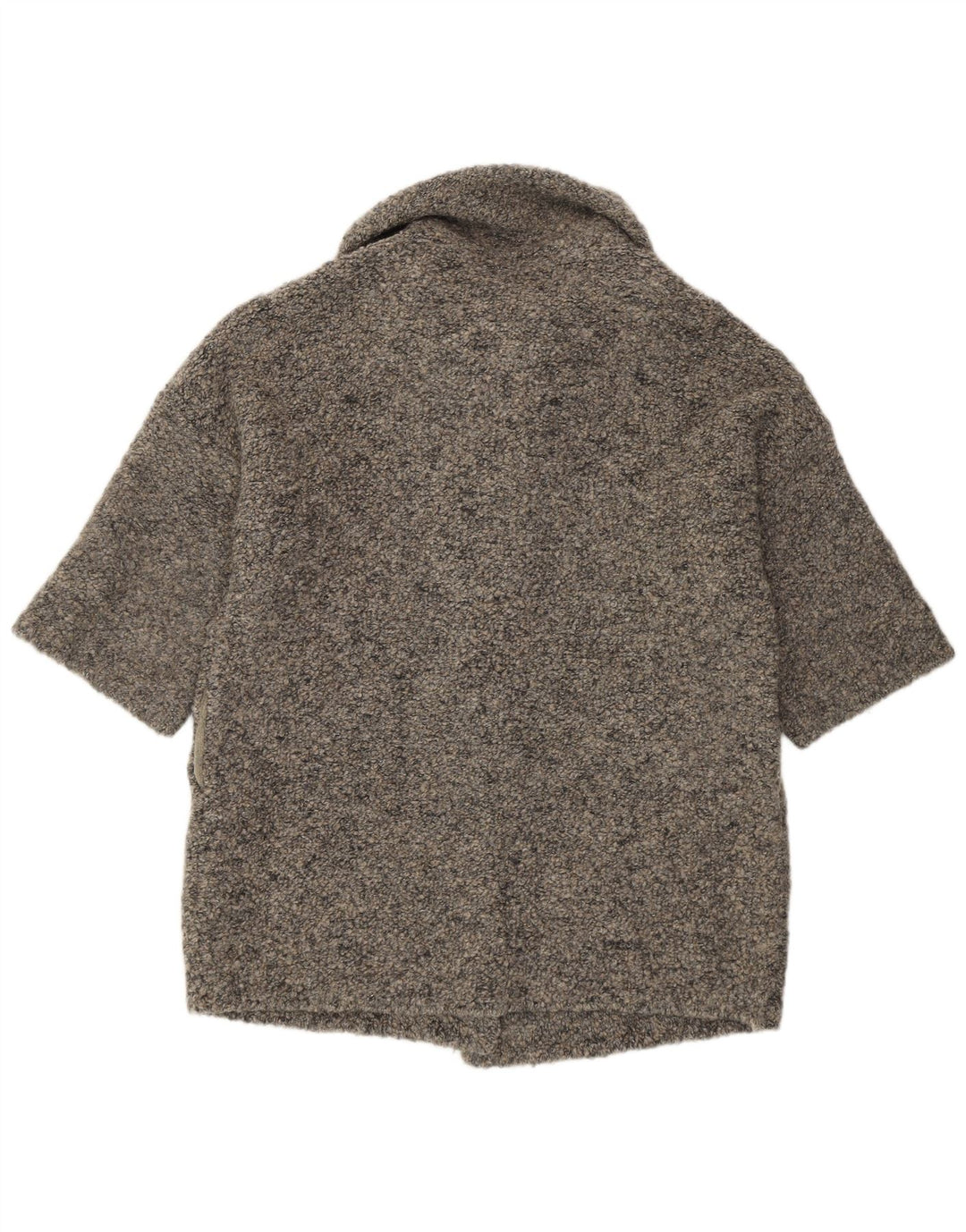 Liu Jo Womens Oversized Longline Cardigan Sweater UK 10 Small Grey Modern