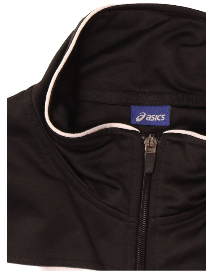 Asics Træningsdragt til mænd Top jakke Stor Sort Colourblock Polyester
