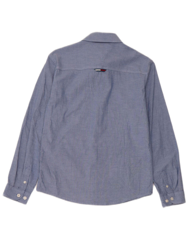 Tommy Hilfiger drengeskjorte 11-12 år blå bomuld