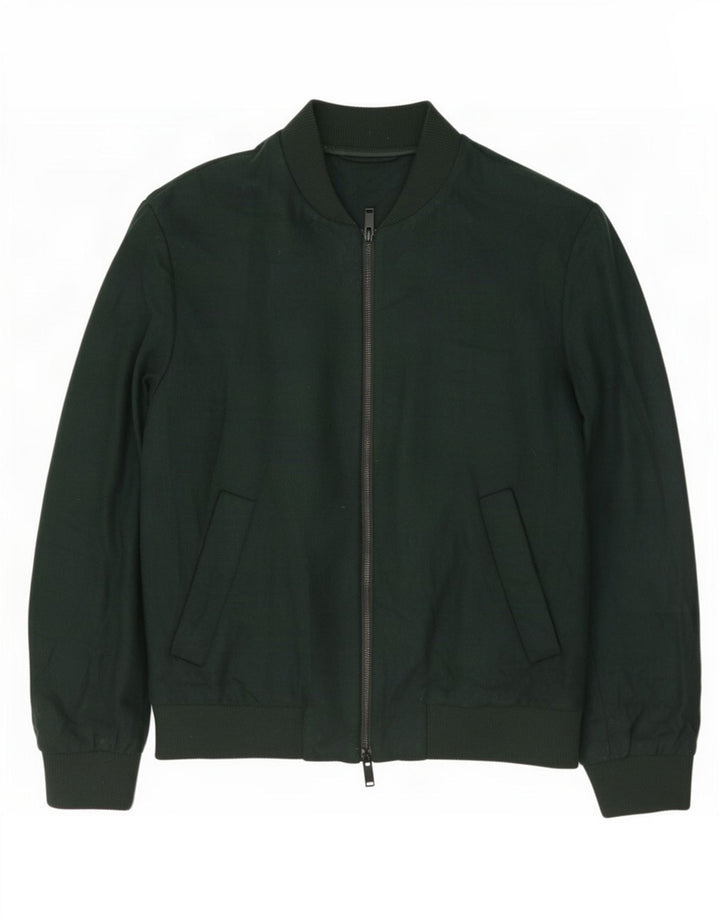 Cos Bomberjakke til mænd EU 50 Large Green Wool