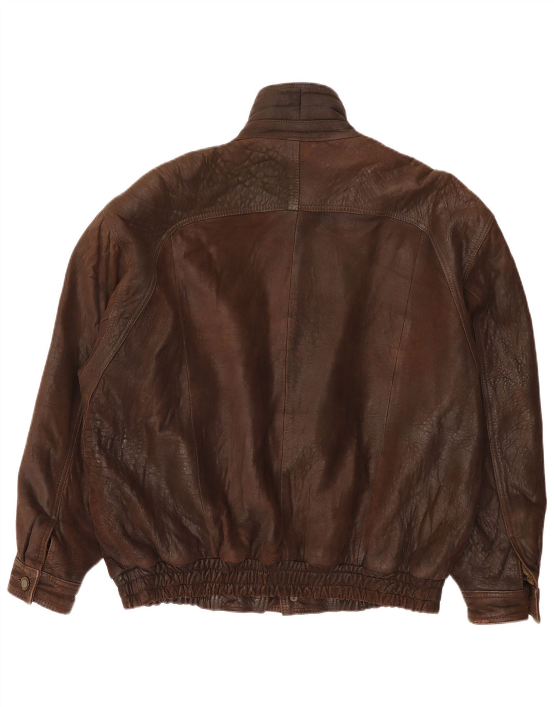 Vintage herre læderjakke IT 52 XL Brun