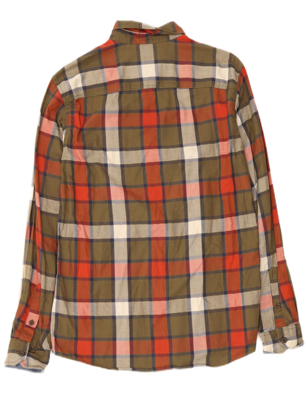 Jack & Jones Herre Flanelskjorte Medium Khaki Ternet Bomuld