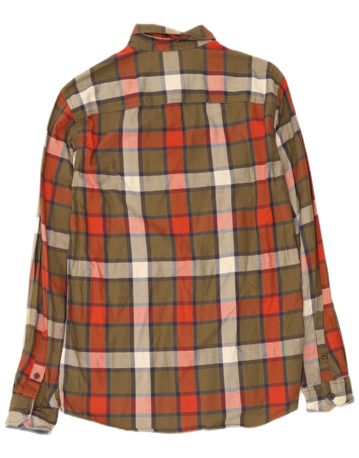 Jack & Jones Herre Flanelskjorte Medium Khaki Ternet Bomuld