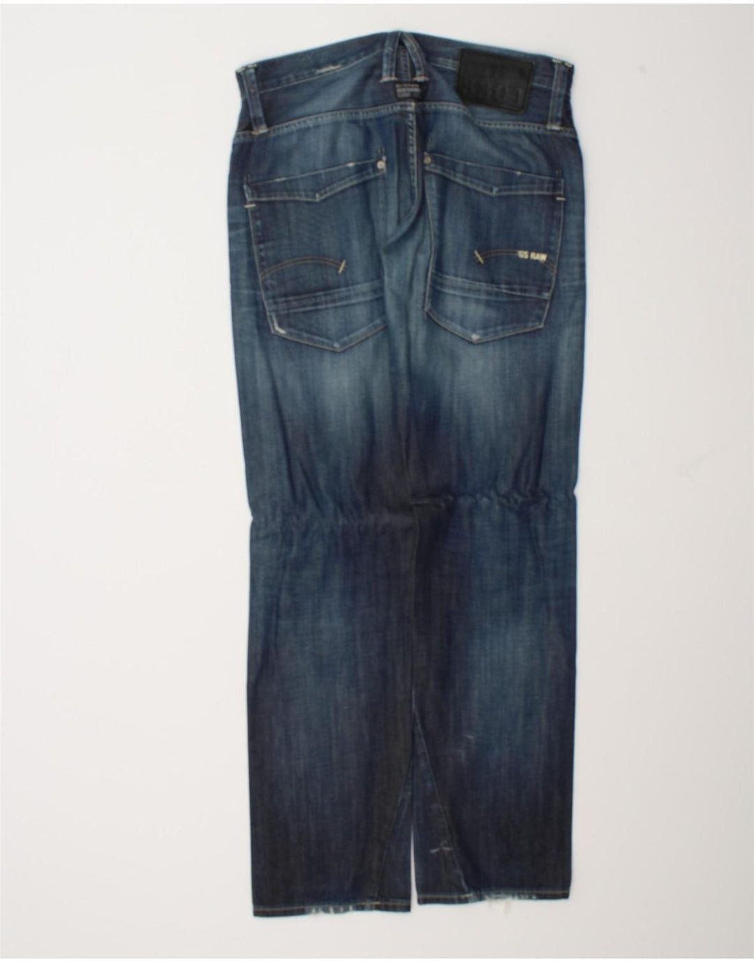 G-Star Straight Jeans til mænd W33 L34 Blå Bomuld