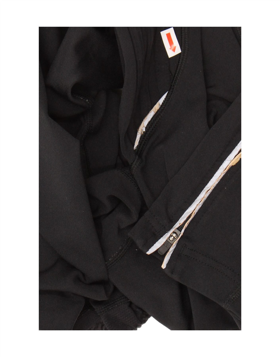 Adidas Dame Leggings UK 14 Stor Sort Nylon