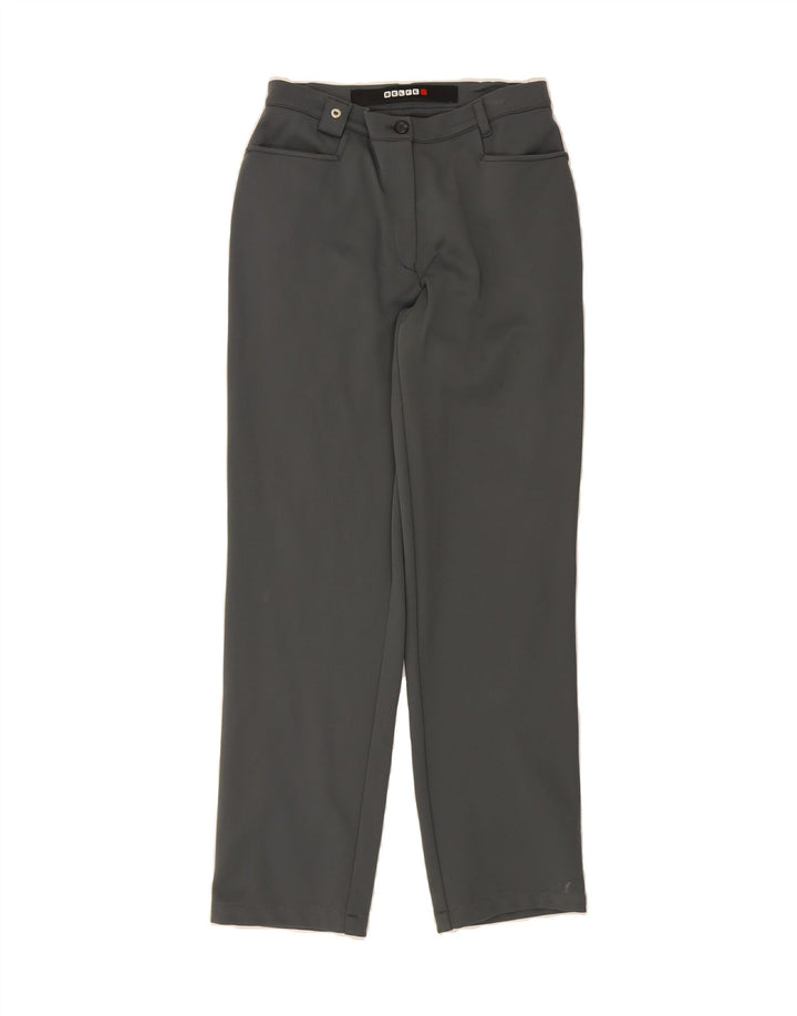 BELFE Womens Tapered Casual Trousers  W30 L31 Grey Polyamide Vintage Belfe and Second-Hand Belfe from Messina Hembry 