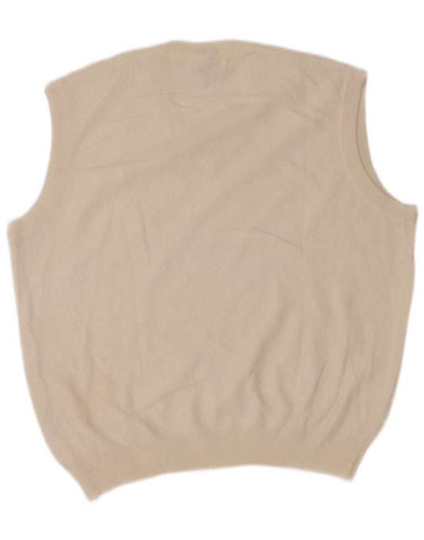 AUSTRALIAN L'ALPINA Herrevest Tank Top IT 54 XL Hvid Uld