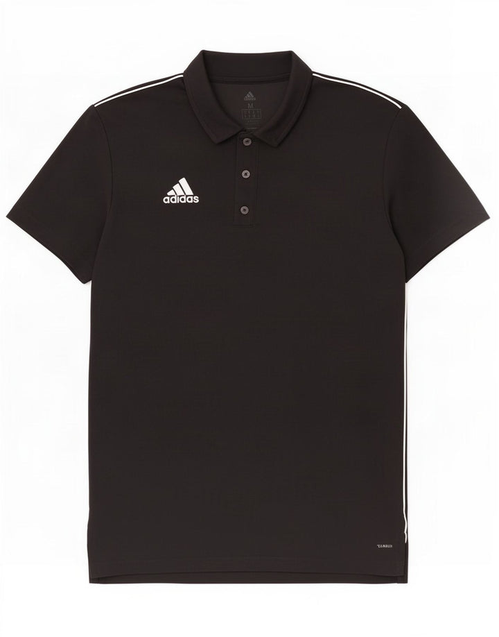 Adidas Herre Climalite Polo Shirt Medium Sort Polyester