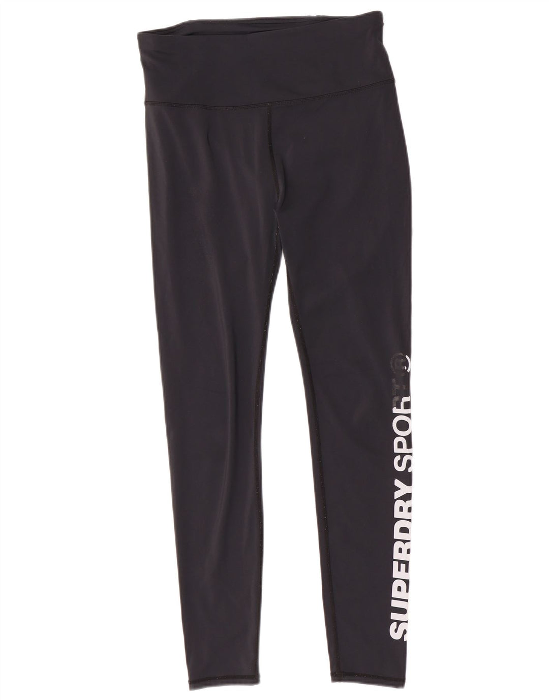 Superdry Graphic Leggings til kvinder UK 14 Medium Black Polyester