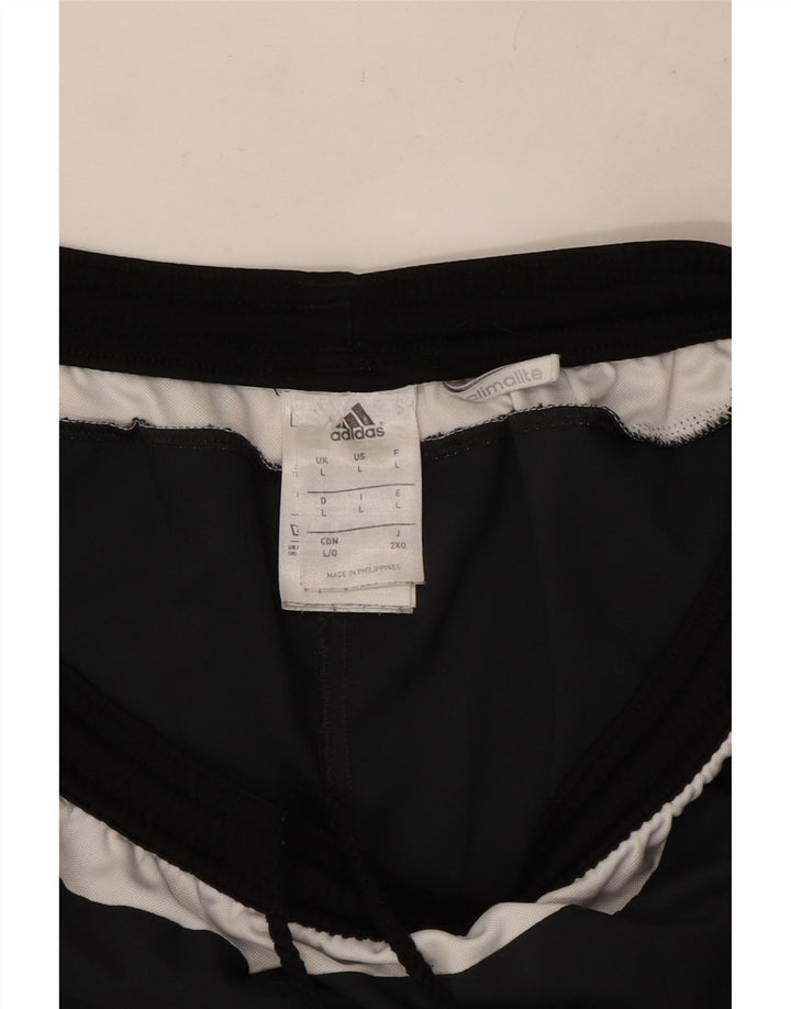 Adidas Herre Climalite Sportshorts Large Grå Colourblock Polyester