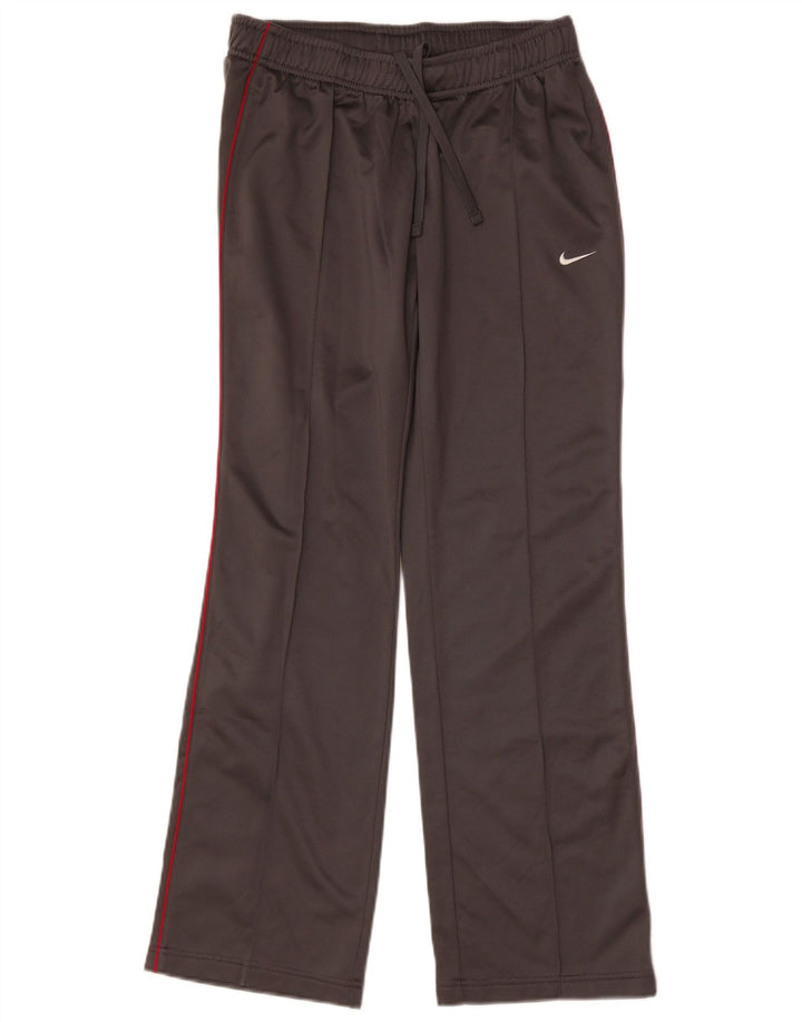 NIKE træningsdragtsbukser til kvinder UK 12 mellemgrå polyester