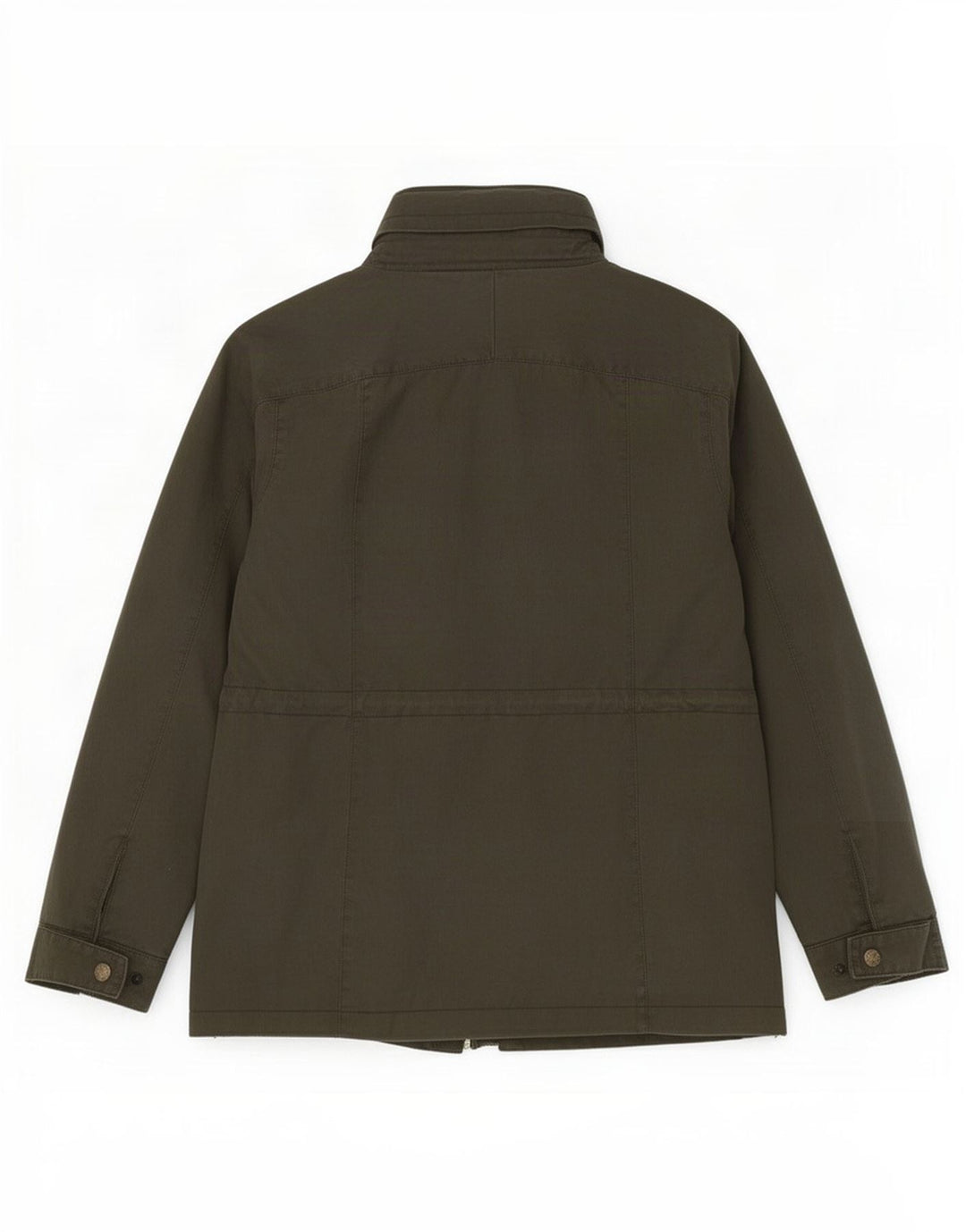 Fat Face kvinders vokset bomuldsjakke UK 14 Medium Khaki