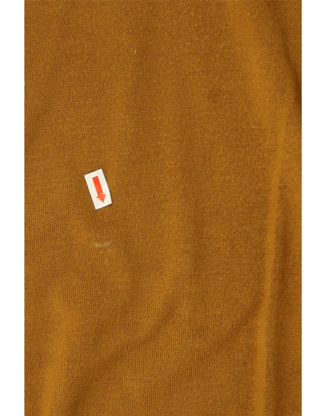 Zara Herre sweater med rund hals, medium gul viskose
