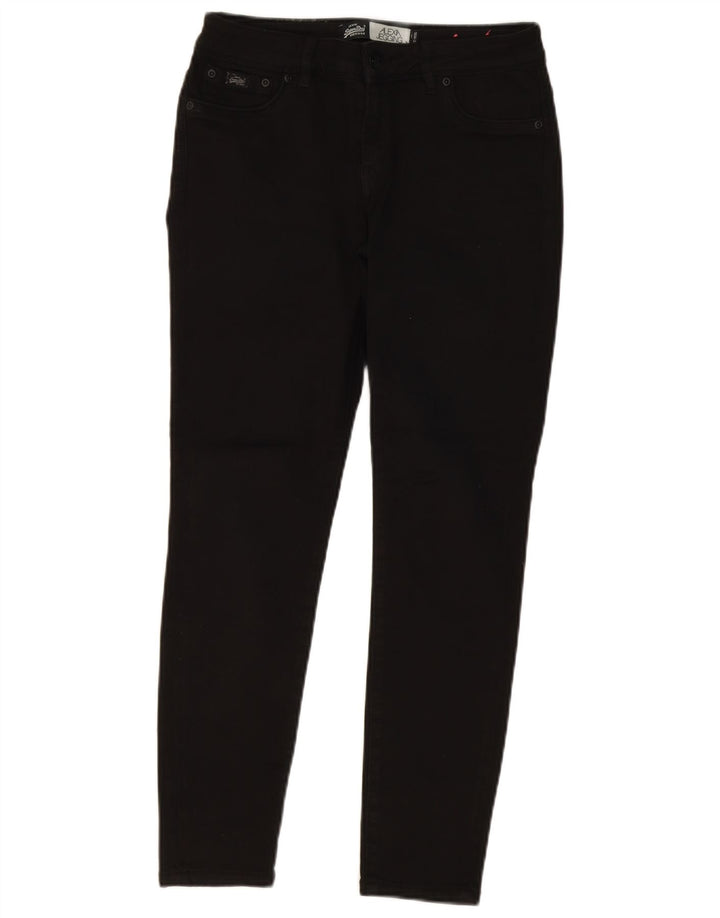 SUPERDRY Womens Alexia Jegging Jeans W30 L28 Black Cotton