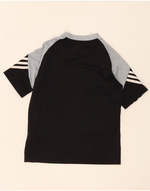 Fila Boys Climalite grafisk T-shirt top 11-12 år stor sort farveblok
