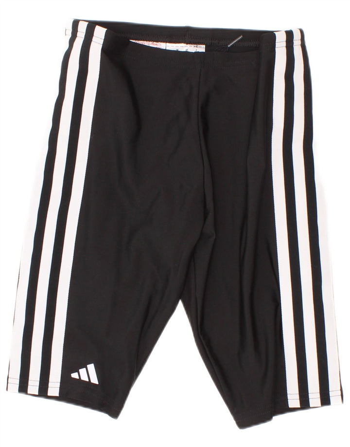 Adidas Boys Aeroready Capri Leggings 7-8 år Sort polyamid