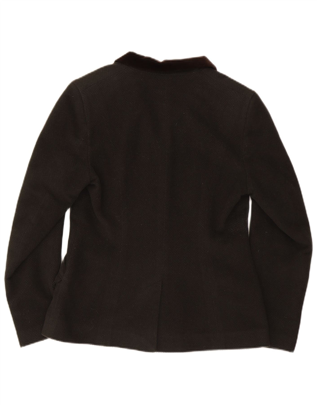 Luciano Barbera Dame 4-knaps blazerjakke IT 44 Medium Grøn Angora