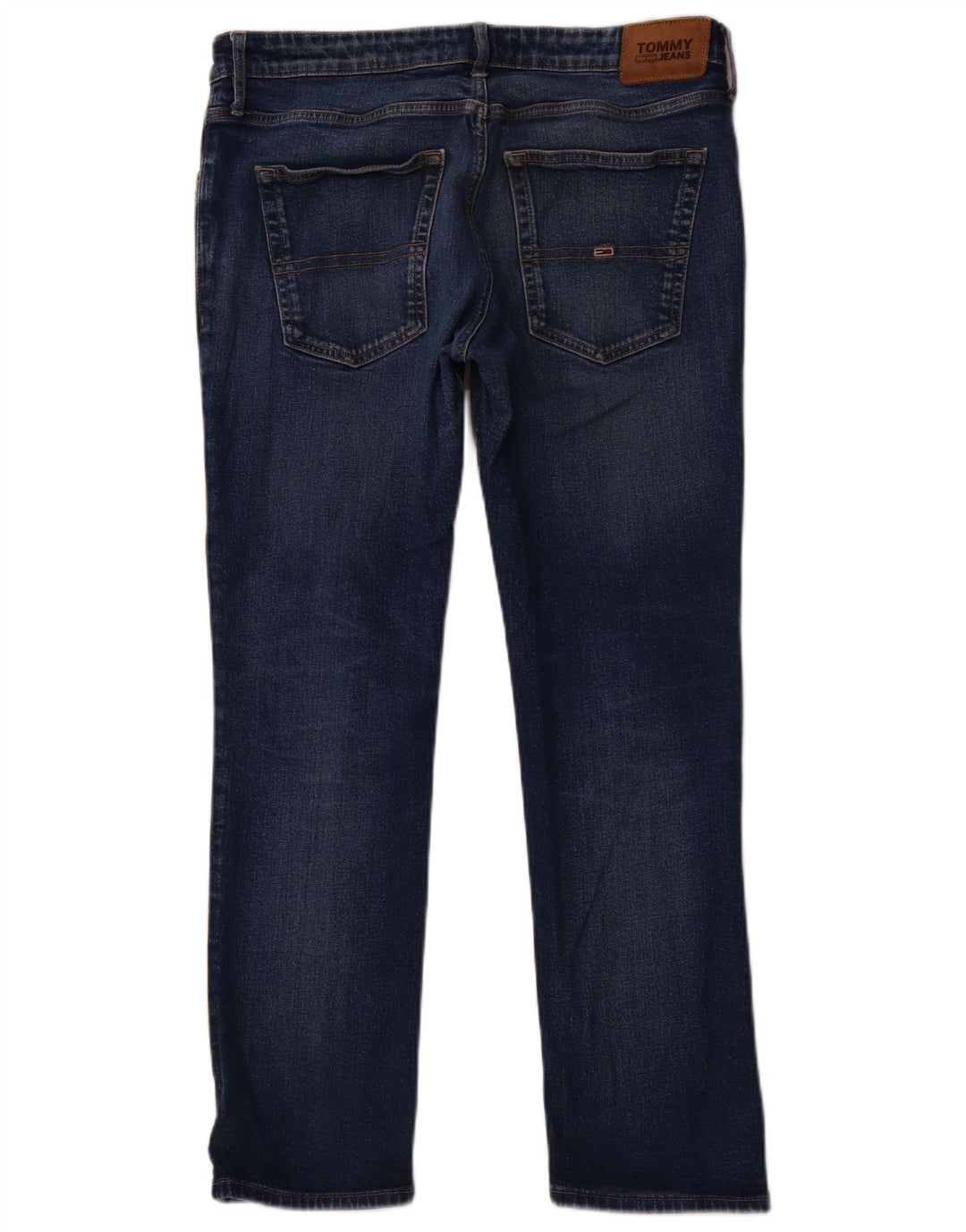 TOMMY HILFIGER Herre Scanton Slim Jeans W36 L30 Blå Bomuld