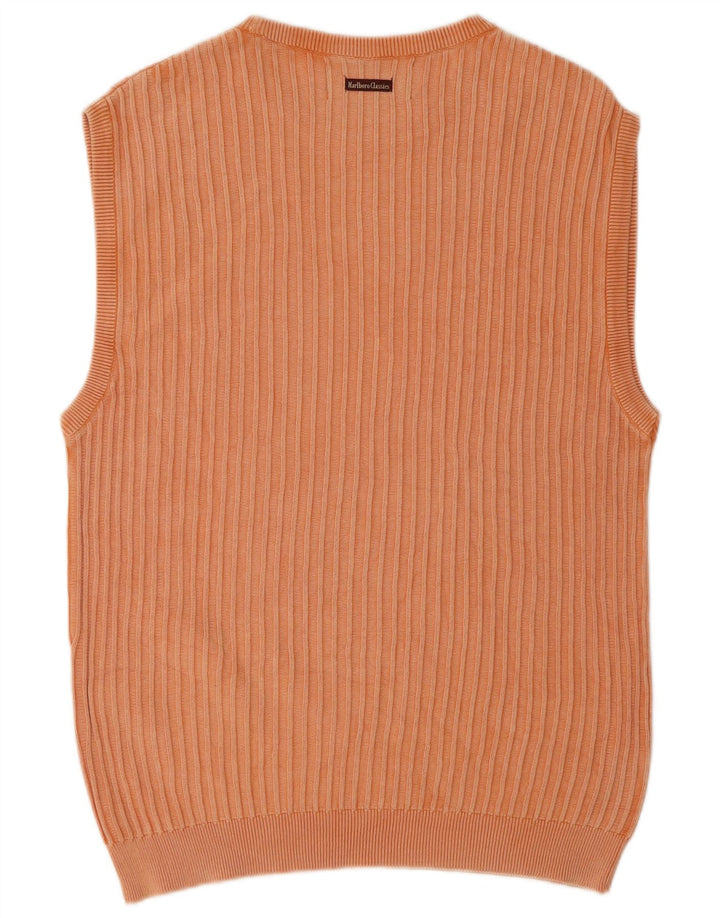 MARLBORO CLASSICS Herrevest Tank Top 2XL Orange Bomuld
