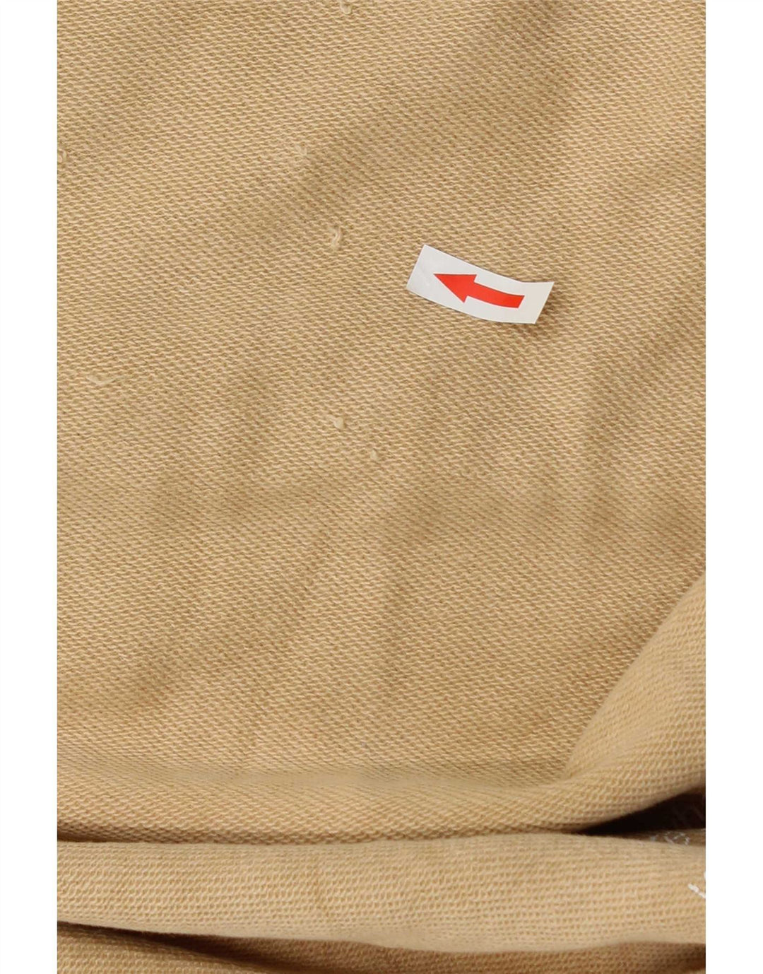 Gas Herre Grafisk Sweatshirt Jumper Medium Beige Bomuld