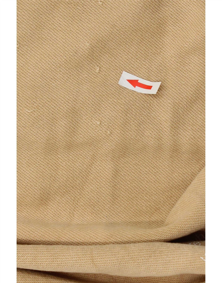 Gas Herre Grafisk Sweatshirt Jumper Medium Beige Bomuld