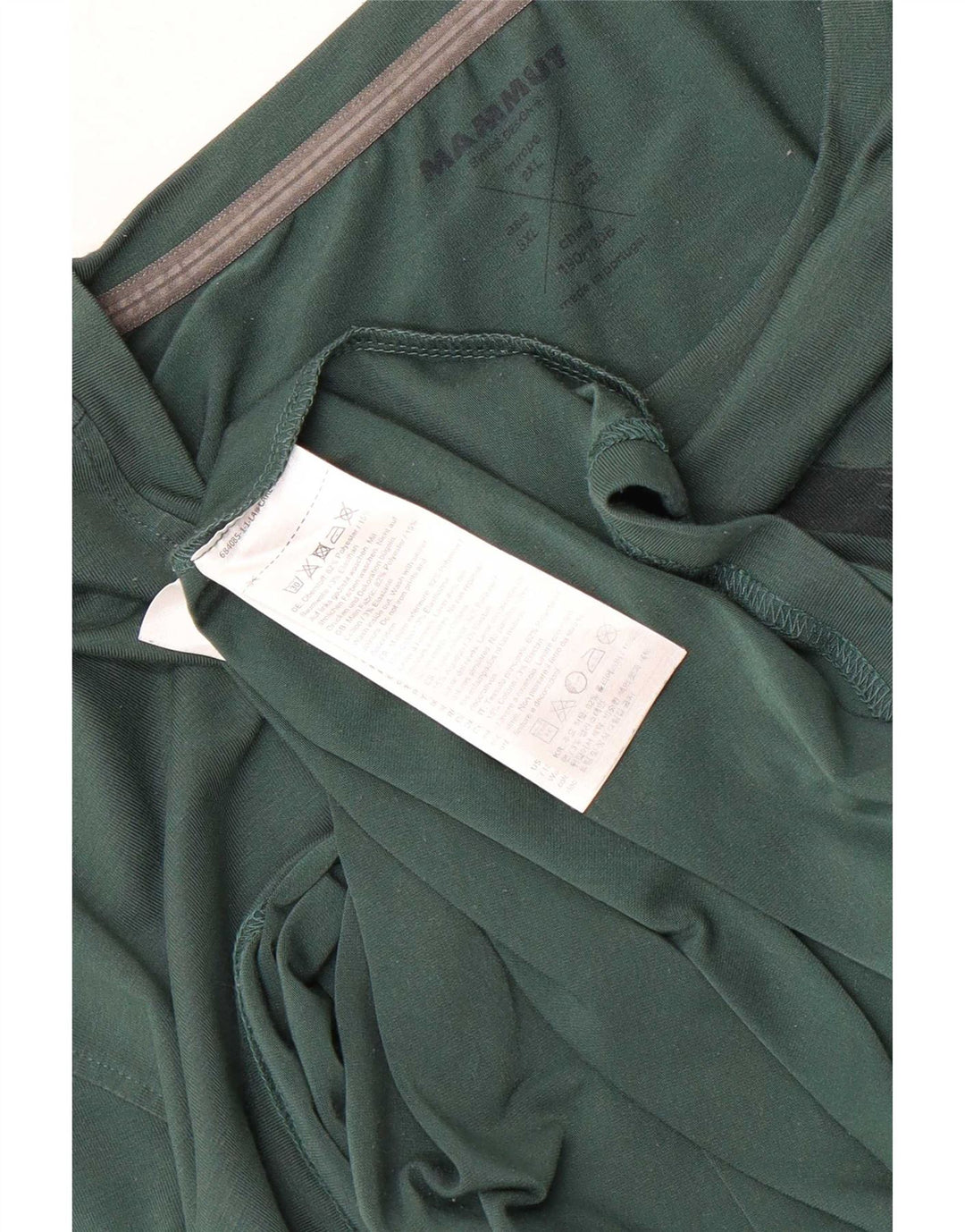 Mammut Mens Graphic Top Long Sleeve 2XL Green Polyester