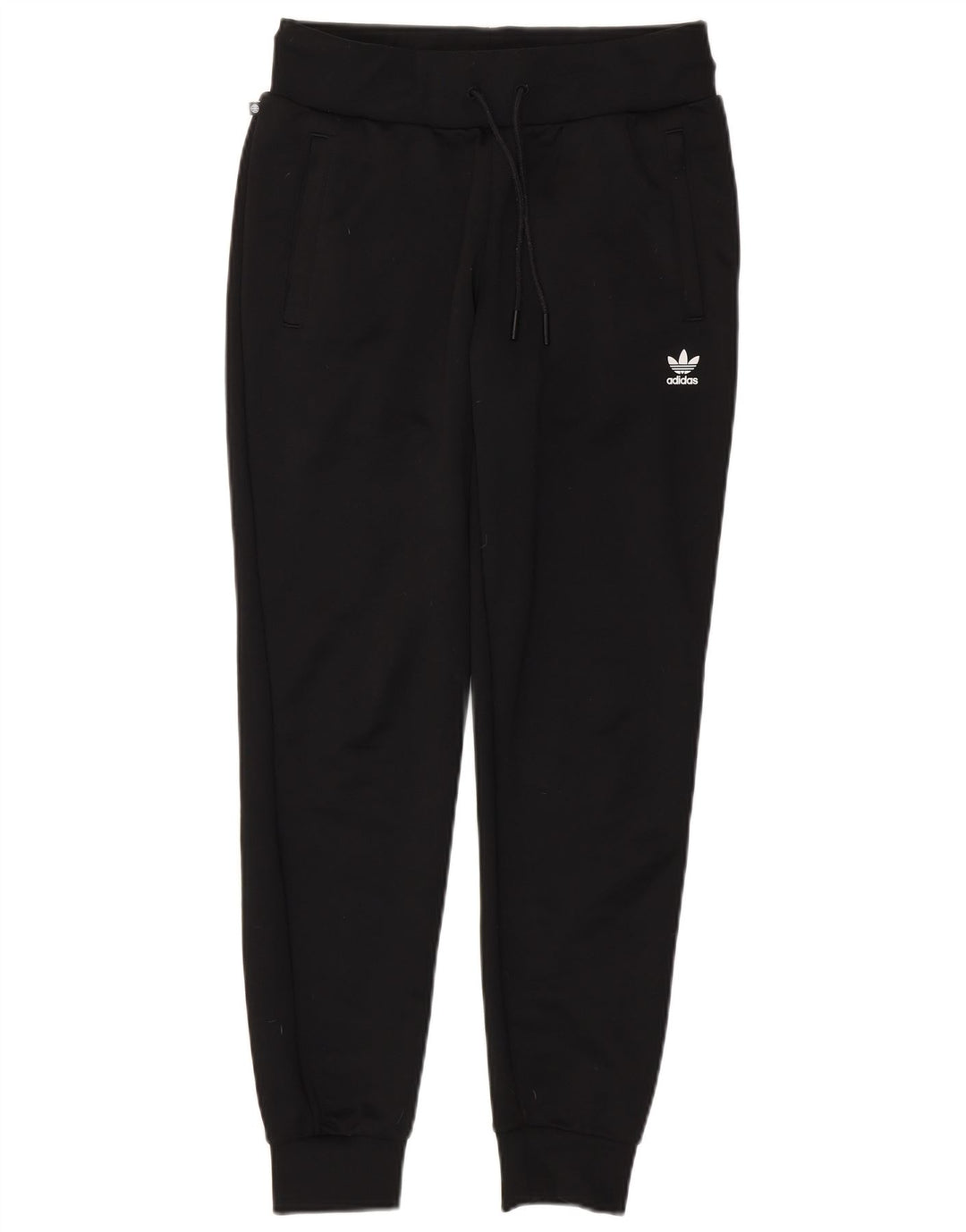 Adidas Dame træningsdragt Bukser Joggers UK 10 Small Black Polyester