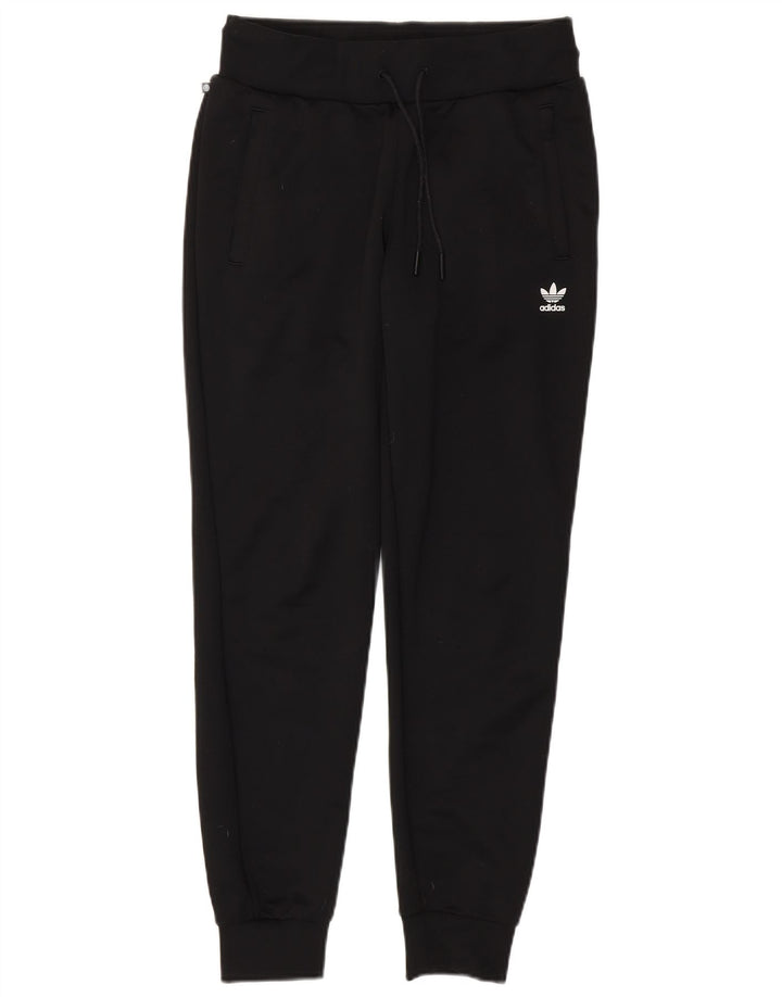 Adidas Dame træningsdragt Bukser Joggers UK 10 Small Black Polyester