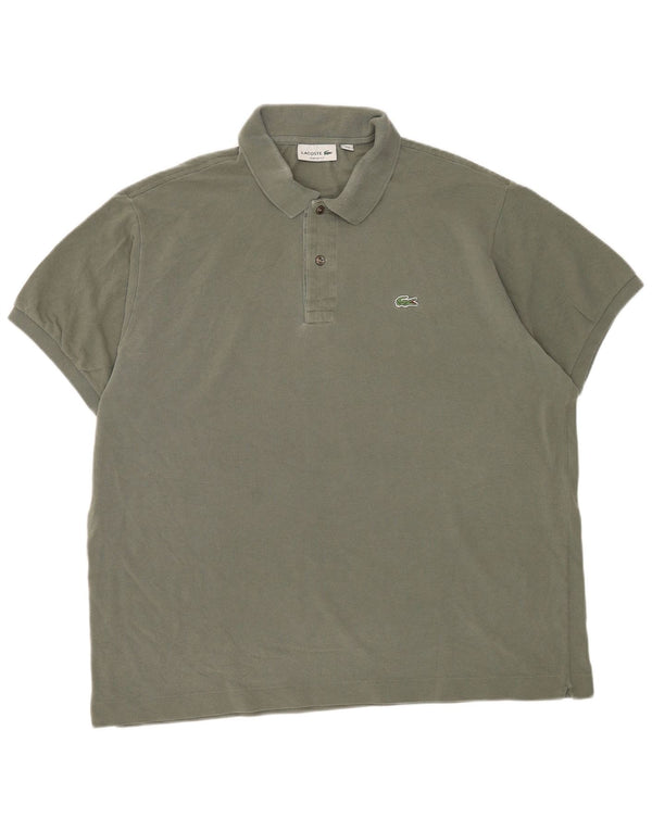 Lacoste Herre Classic Fit Polo Shirt Størrelse 8 3XL Grøn Bomuld