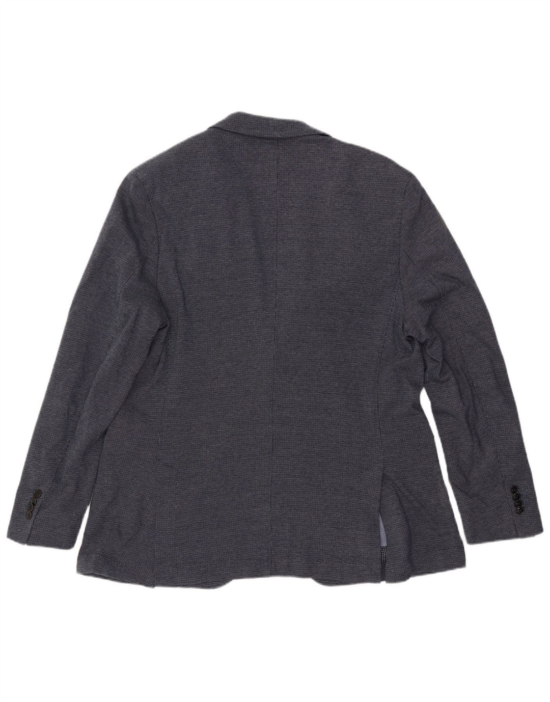 Massimo Dutti Herre 2-knaps blazerjakke EU 58 2XL Marineblå Bomuld