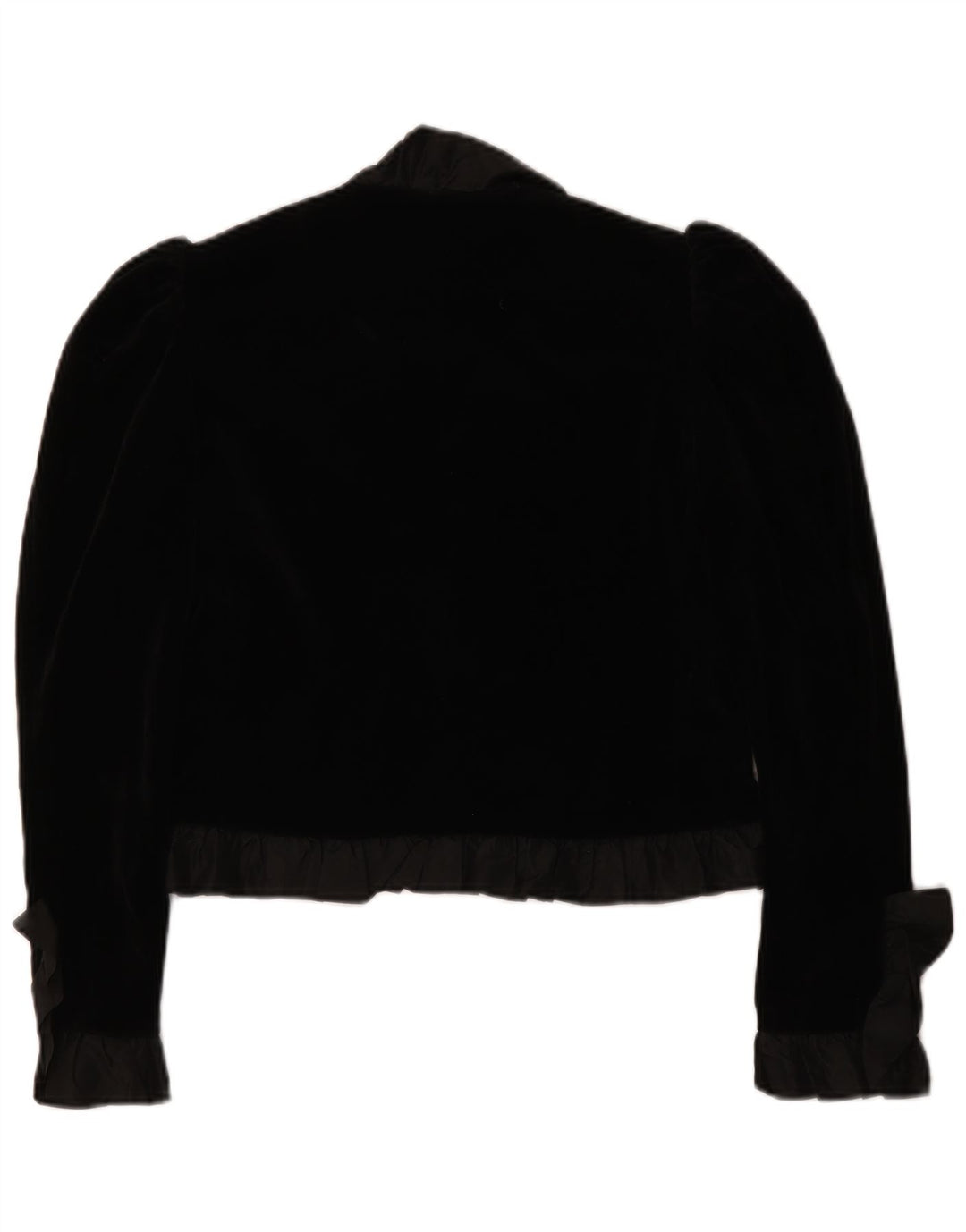 Vintage Bolero-jakke til kvinder EU 36 Small Black Classic