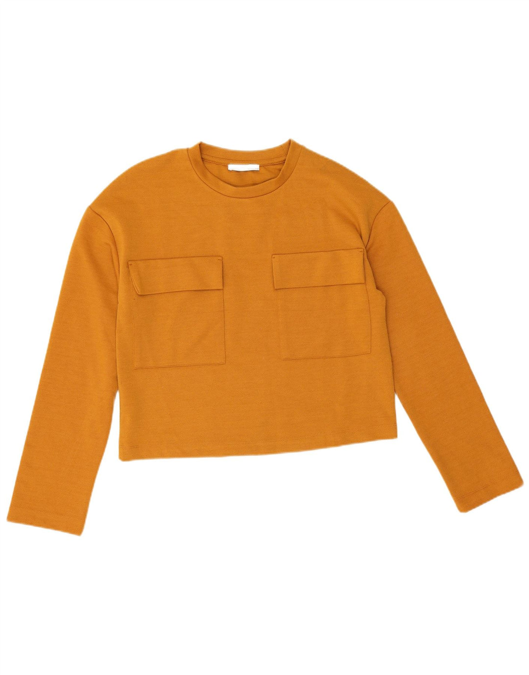 Zara Dametop Langærmet UK 10 Small Orange