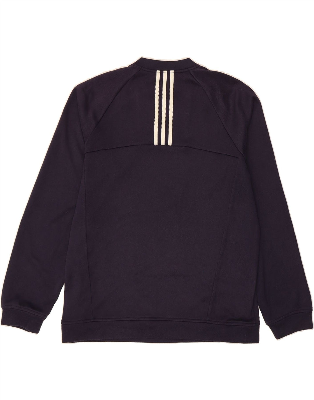 ADIDAS Mens Sweatshirt Jumper Medium Navy Blue Polyester Vintage Adidas and Second-Hand Adidas from Messina Hembry 
