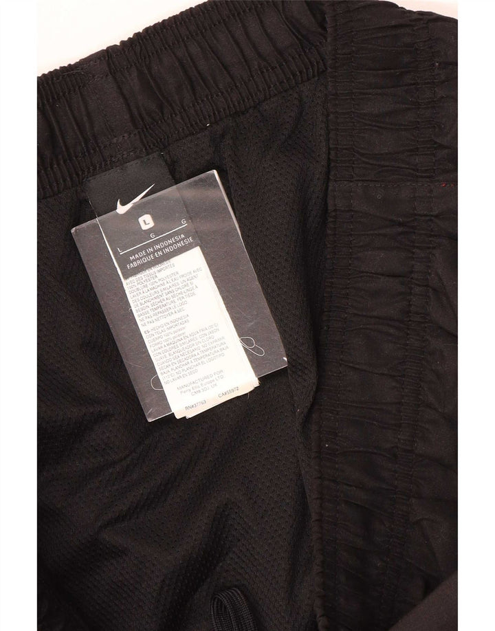 Nike sportsshorts til mænd, store sorte polyester