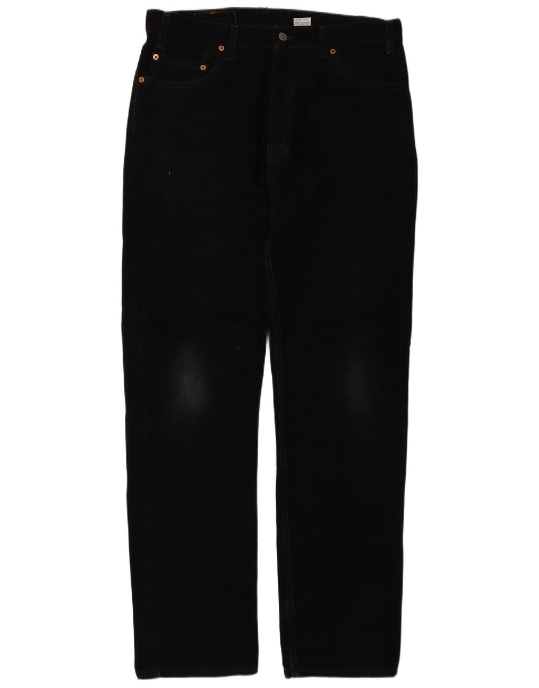 Levi's Herre 505 Regular Fit Straight Jeans W36 L34 Grå Bomuld