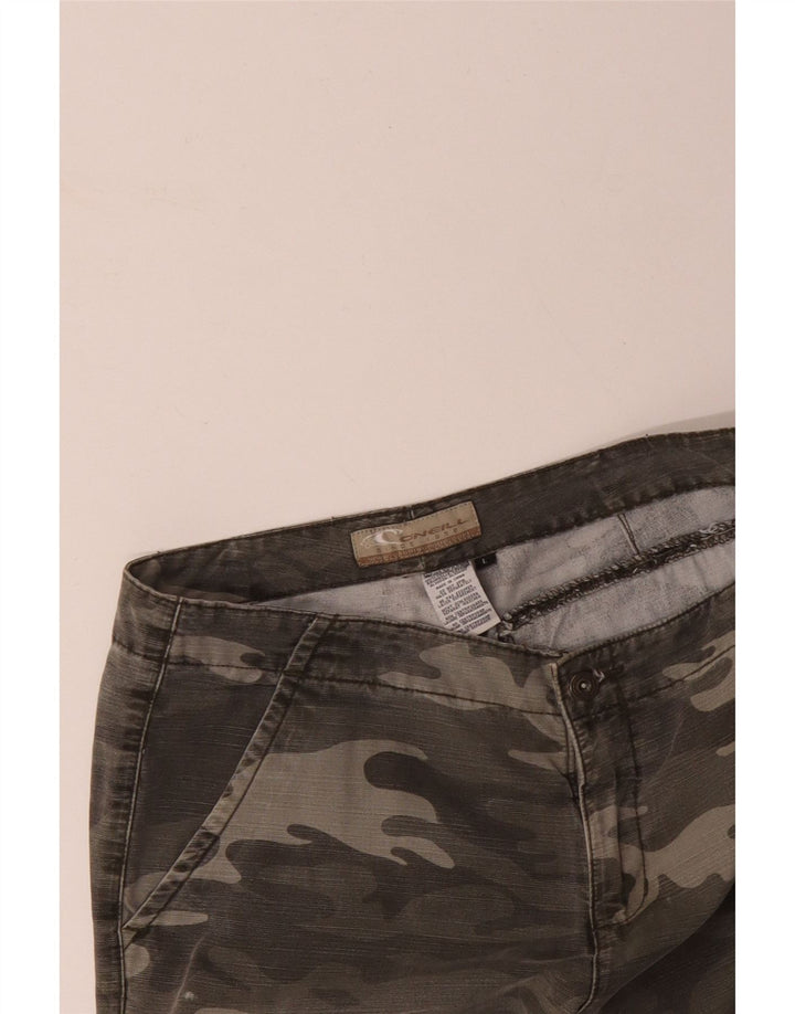 O'NEILL Straight Cargo bukser til mænd Large W36 L29 Khaki Camouflage Bomuld