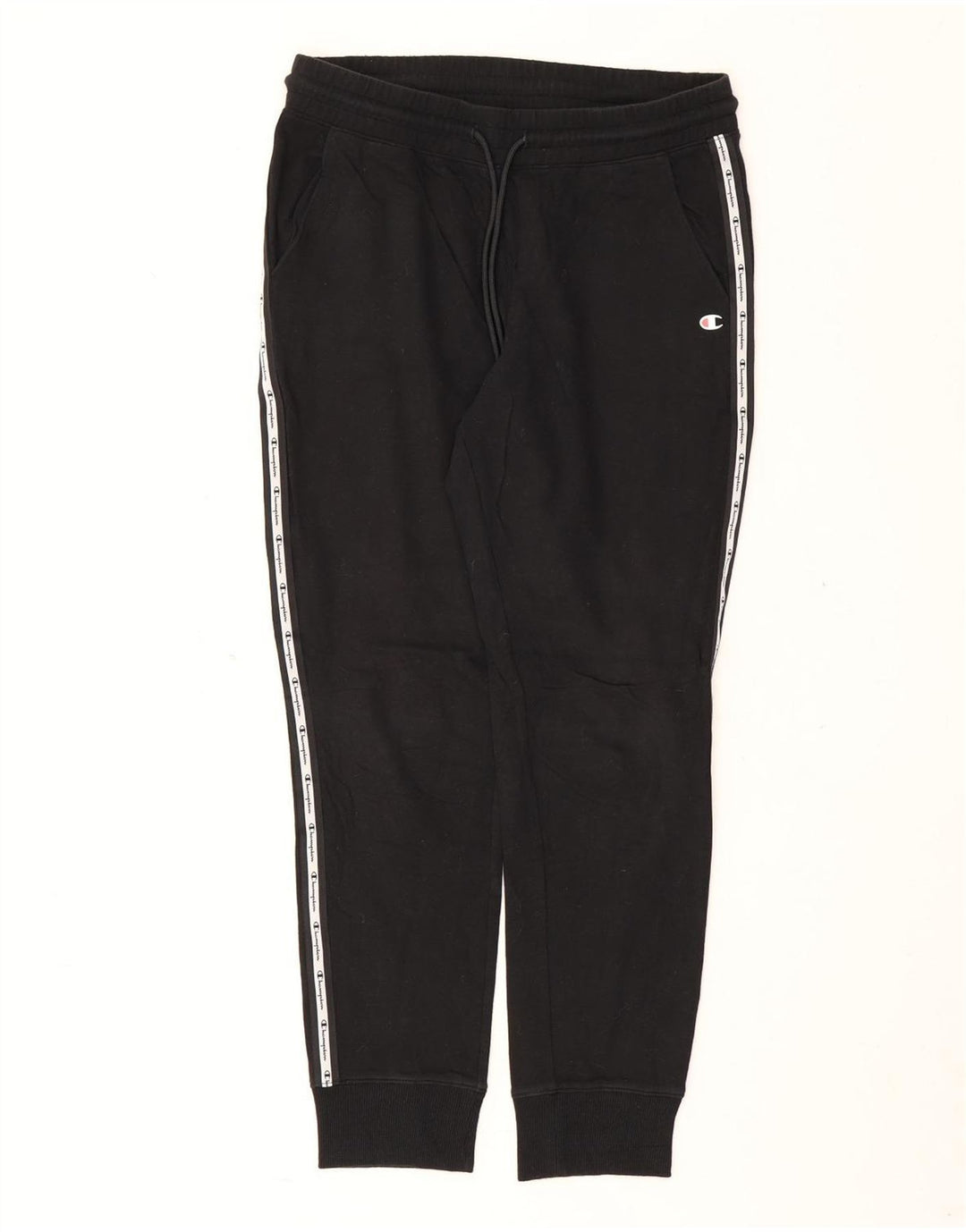 Champion Womens Grafisk træningsdragt Bukser Joggers UK 12 Medium Black