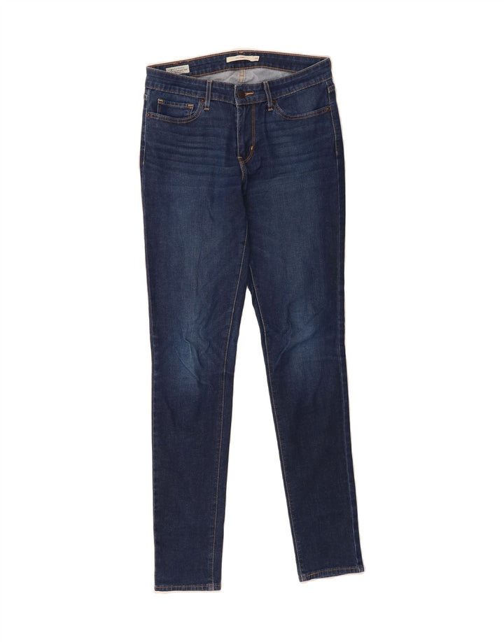 LEVI'S Womens 711 Skinny Jeans W28 L32 Blue Cotton Vintage Levi's and Second-Hand Levi's from Messina Hembry 